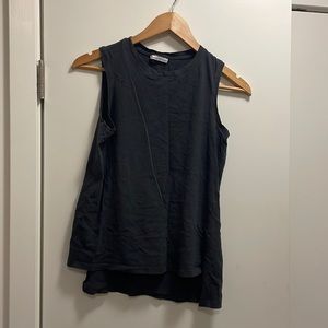 Zara charcoal / gray tank top size S